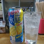 伊勢屋酒店 - 再氷結レモンロング。