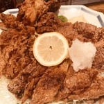 Yutaka - 塩尻山賊焼き定食@1,250円の山賊焼き