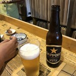 イワシの目 - サッポロ黒星400円