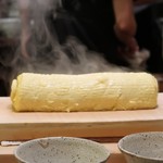 食堂 おがわ - だし巻きの登場は...
                                テンションマックスになります！
                                湯気がたまらん！！！