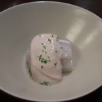 食堂 おがわ - 最初の最初はずいきでした。
      順番ぐちゃぐちゃですいません(汗)