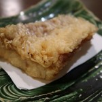 食堂 おがわ - ぐじの天ぷら♪脂が載ってて美味しいなぁ✨