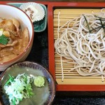 麺処うどんちゃん - ざるそば＆ミニ豚丼