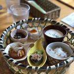 エム ズキッチン 森の雫 - コースの前菜