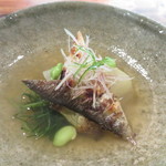 心根 - 鮎　冬瓜　オカヒジキ