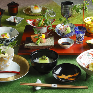 [Lunch only] Enjoy the “Shunsai Zen” where you can enjoy the blessings of the season with all five senses.