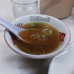 東園 - 炒飯付属スープ