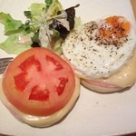 トナリカフェ - イングリッシュマフィン クロックムッシュ