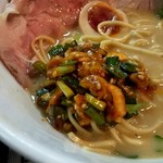 麺69 チキンヒーロー - 韓国パジャン投入