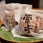 和菓子処 小太刀 - 栗どら@税込320円