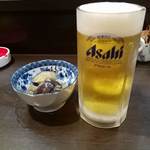 六歌仙 - ビールはアサヒ