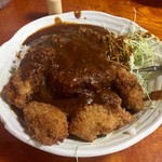 楽天 - カキフライカレー定食