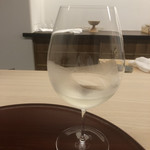 日本料理 久丹 - グラスはワイン用