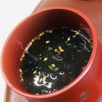 日本料理 久丹 - アオサかな？