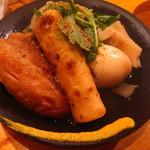 居酒屋 おちゃ腕 - ある日のおでん盛り