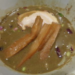 煮干し中華そば 一剣 - メンマと鶏チャー