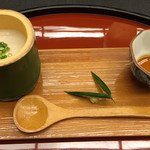 精進料理 醍醐 - 竹豆腐（胡麻豆腐）
