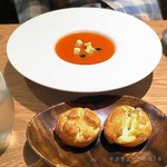 Prune - 冷製トマトスープ　グジェール