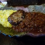 ハルディ - チキンハンバークカレーのアップ