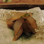 すし匠 - 細魚　錦胡麻醤油和え