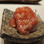 すし匠 - 白海老？と鮪の酒盗