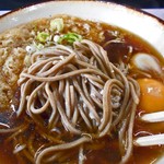 Soba kko - 天ぷらそば（生卵追加）