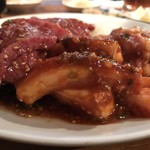 万正 - 美しいミノサンド断面