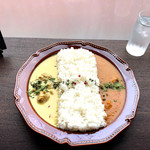 喫茶と雑貨 Dali - 2種あいがけカレー