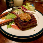 LE GUMBO - ＊牛イチボ（200g）の厚切りステーキ（¥1,500）