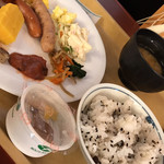 HOTEL ROUTE INN - 朝食バイキング