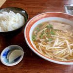 Aki chyan - ラーメン定食。