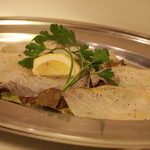 自家燻製のカジキマグロ