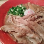 麺の極 はなみち - ら～麺・豚（アップ）