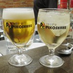 トリワイン ＰＩＫＯＳＨＨＨＵ - 生ビールとハイボール