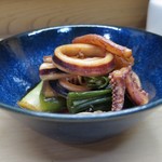 家庭料理 小川 - するめいか白ねぎ煮