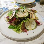 PEANUTS DINER - 淡路産リーフといろいろなお野菜、ハーブのサラダ