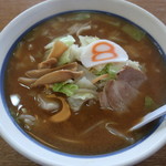 ８番らーめん - 野菜ラーメン(味噌)