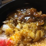 蕎麦処 丸花 - 卵黄クラッシュ