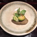 ろっかん - 芽キャベツと茄子