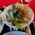 中国料理 彩桂 - ランチのサラダ