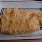 こんぴらや - 高野豆腐天　130円　煮汁がじゅわーとおいしい