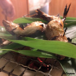 御料理 寺沢 - 天竜川の稚鮎焼