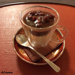 御料理 寺沢 - 小豆とﾌﾞﾗﾝ･ﾏﾝｼﾞｪ