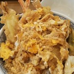 おべんとうのヒライ - 海老天丼アップ