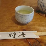 食事処 時海 - お茶と箸