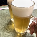 餃子居酒屋 なまらぴりか - 生ビール 450yen