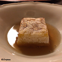 御料理 寺沢 - 焼玉蜀黍豆腐