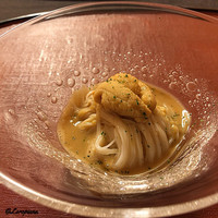 御料理 寺沢 - 海胆素麺