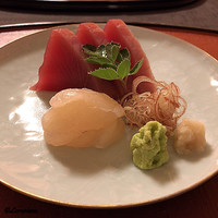 御料理 寺沢 - 鰹と虎魚の造り