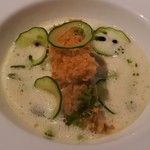 ラ メゾン ドゥ グラシアニ - 丹波・なゆた農場の胡瓜と淡路産スズキ